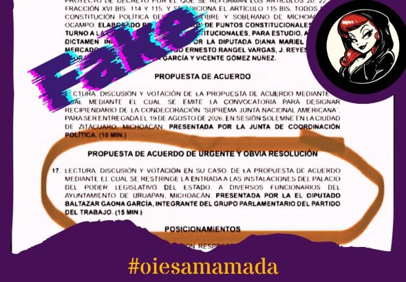 oiesamamada orden del día