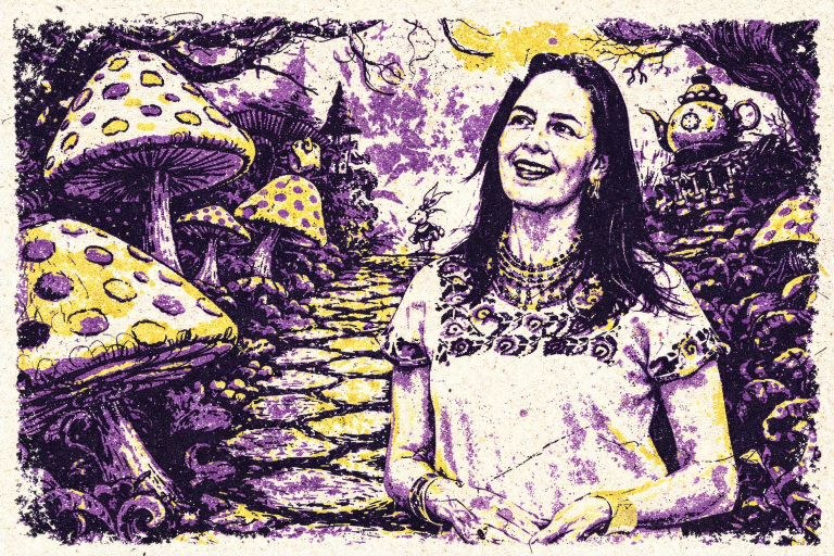 Gaby Molina en el País de las Maravillas